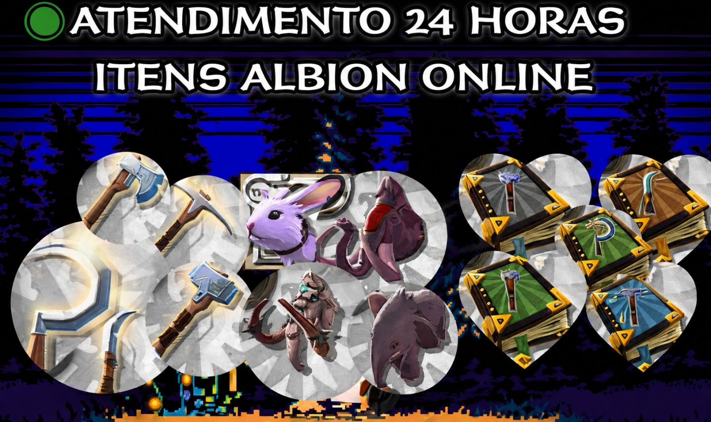 ITENS & TOMOS DA VISÃO T4 ALBION ONLINE | AMÉRICAS
