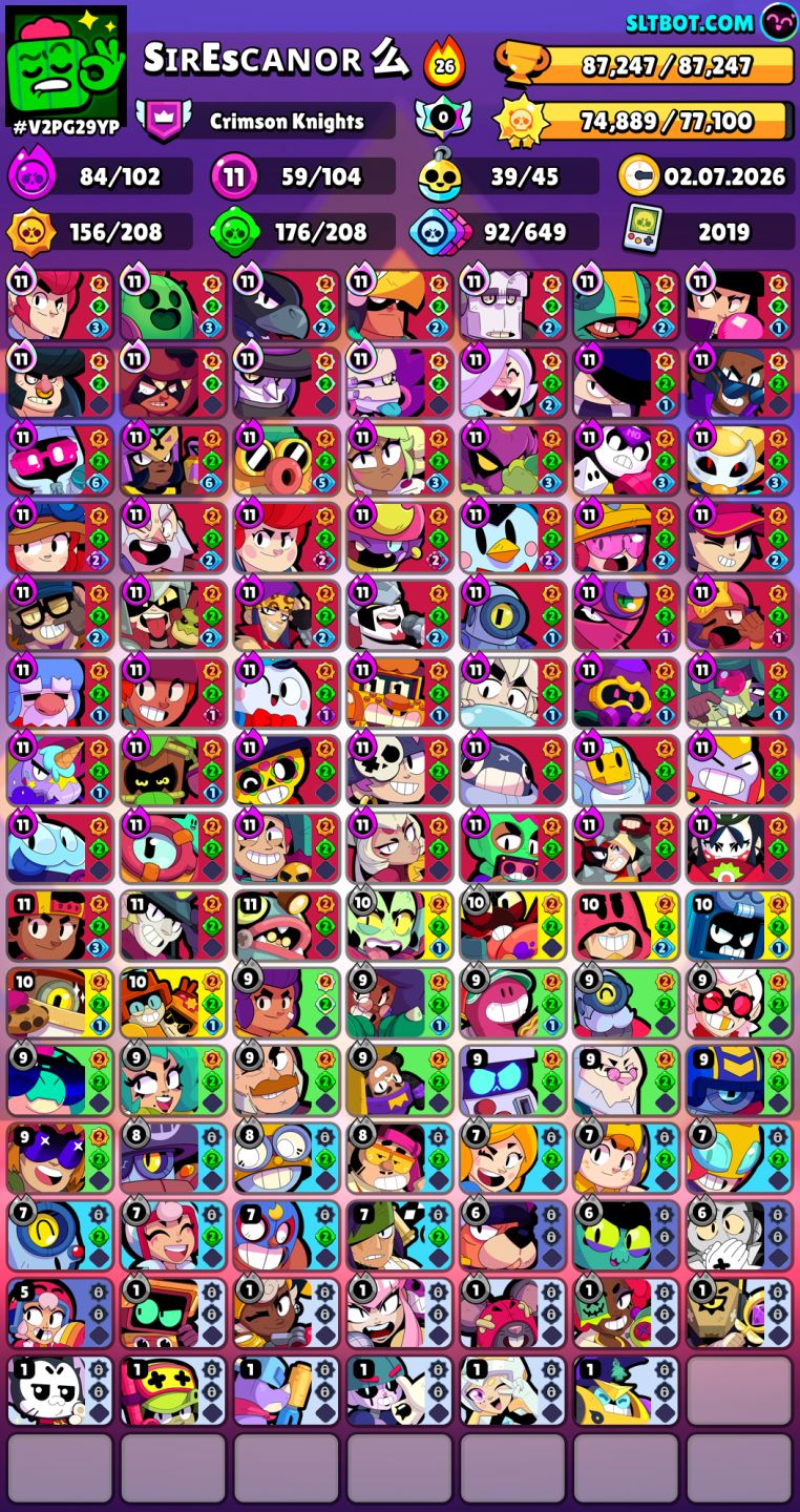 CONTA DE BRAWL STARS / NÃO ACEITO OFERTAS