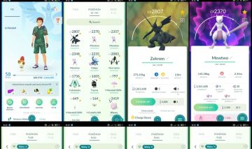 LVL 58 | 52 SHINIES + 2.3M DUST + ZEKROM + 3 MEWTWO + DIALGA 006A