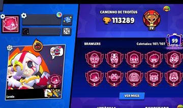 Conta Braw 113K | 473 Skins - 91 Personagens no Poder 11 e Fama Meteorica Tres
