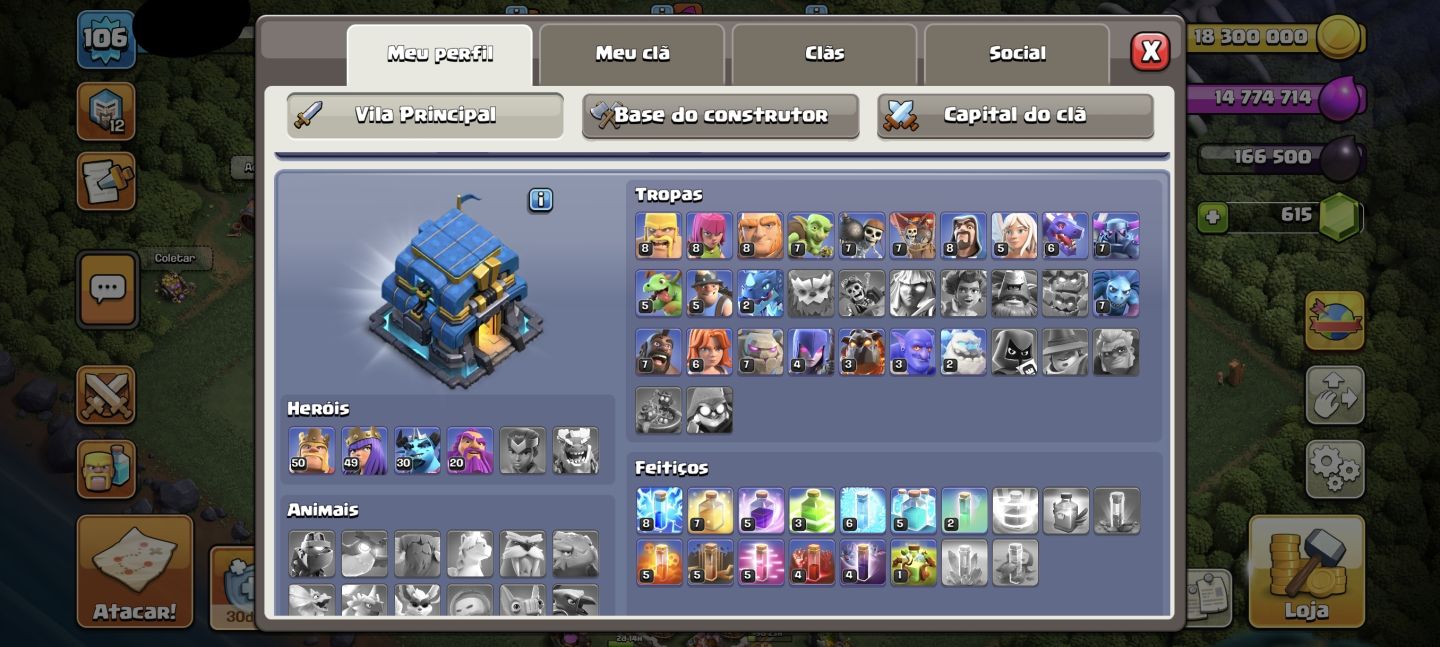 Brawl Stars + Clash of Clans + Clash Royale Os 3 jogos na mesma conta!