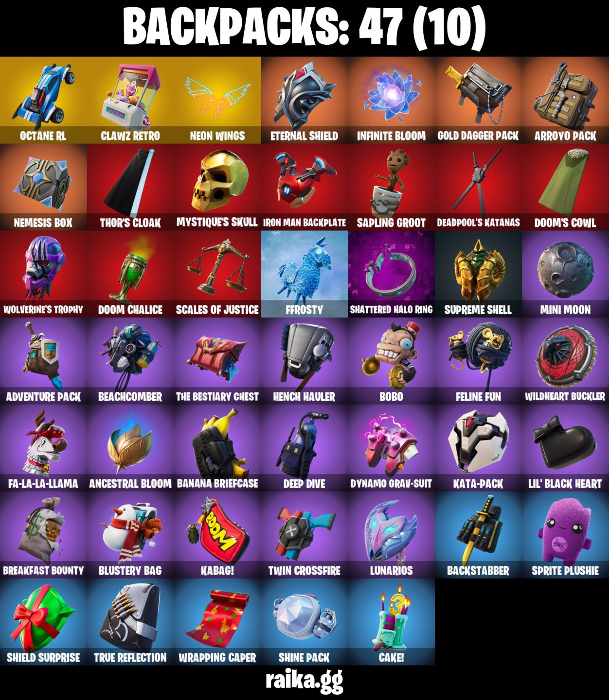 Conta Fortnite com Gold Midas | Fade | Eternal Knight | Gear Speciali e 40 Skins