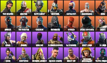 CONTA FORTNITE S3 FULL E KRATOS COM 40 SKINS