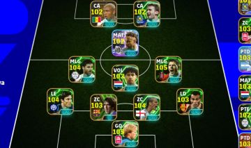 Conta de efootball com neymar blitz,gerrard 105,Xavier alonso105 e vários jgds