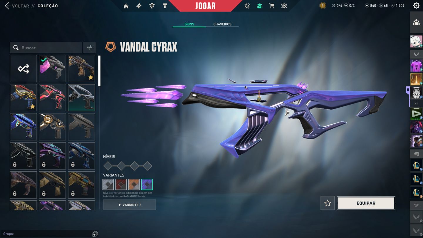 Conta Valorant BETA BR | Champions 2022 + Skins Raras | Full Acesso