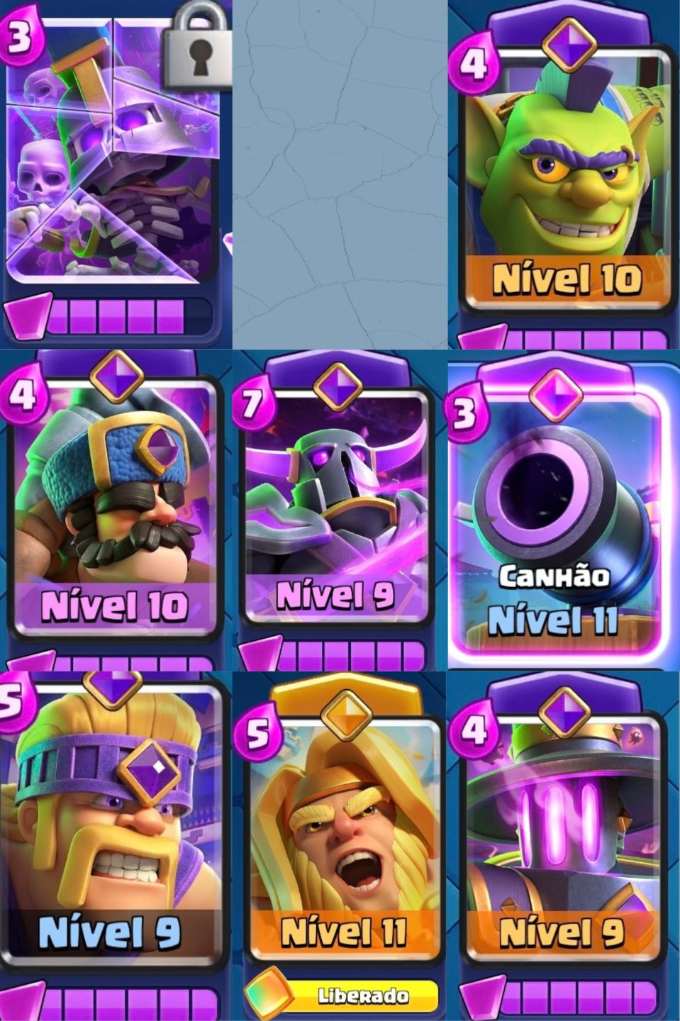 !! Conta muito boa de Brawl Stars e Clash Royale !!