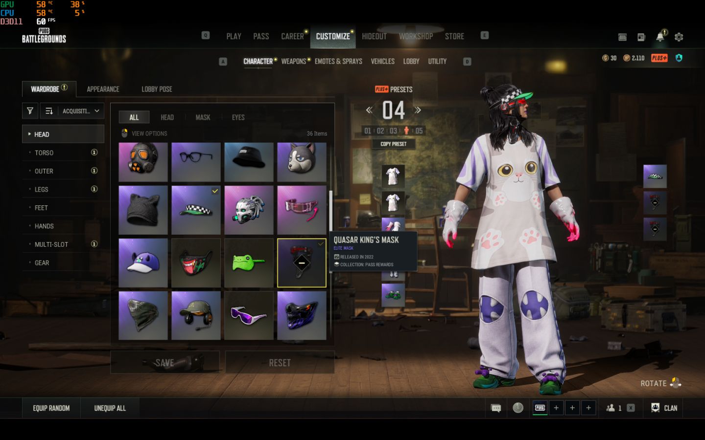 (PROMO) PUBG -AKM SET Xinghuns SKIN + KAR98K + CROMMA + GLASYA