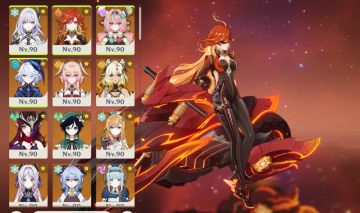 GENSHIN 22 5 ESTRELAS FLINS C1 + INEFFA C1 + MAVUIKA C1 + DURIN C1 + GANYU C1