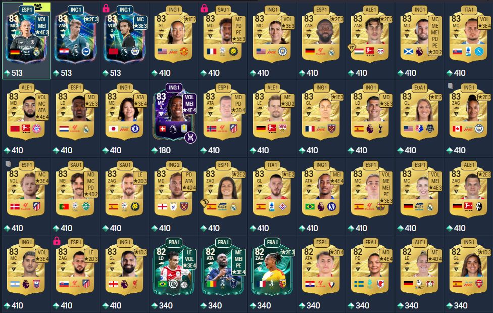 EAFC27 TIME META / AITANA, CANCELO RED PICK, CÓRDOBA HOLOGRÁFICO E + 500k coins
