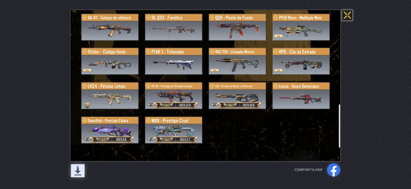 Conta de Call Of Duty Mobile Full acesso