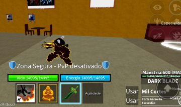 CONTA COM DARK BLADE E 4 PASSES