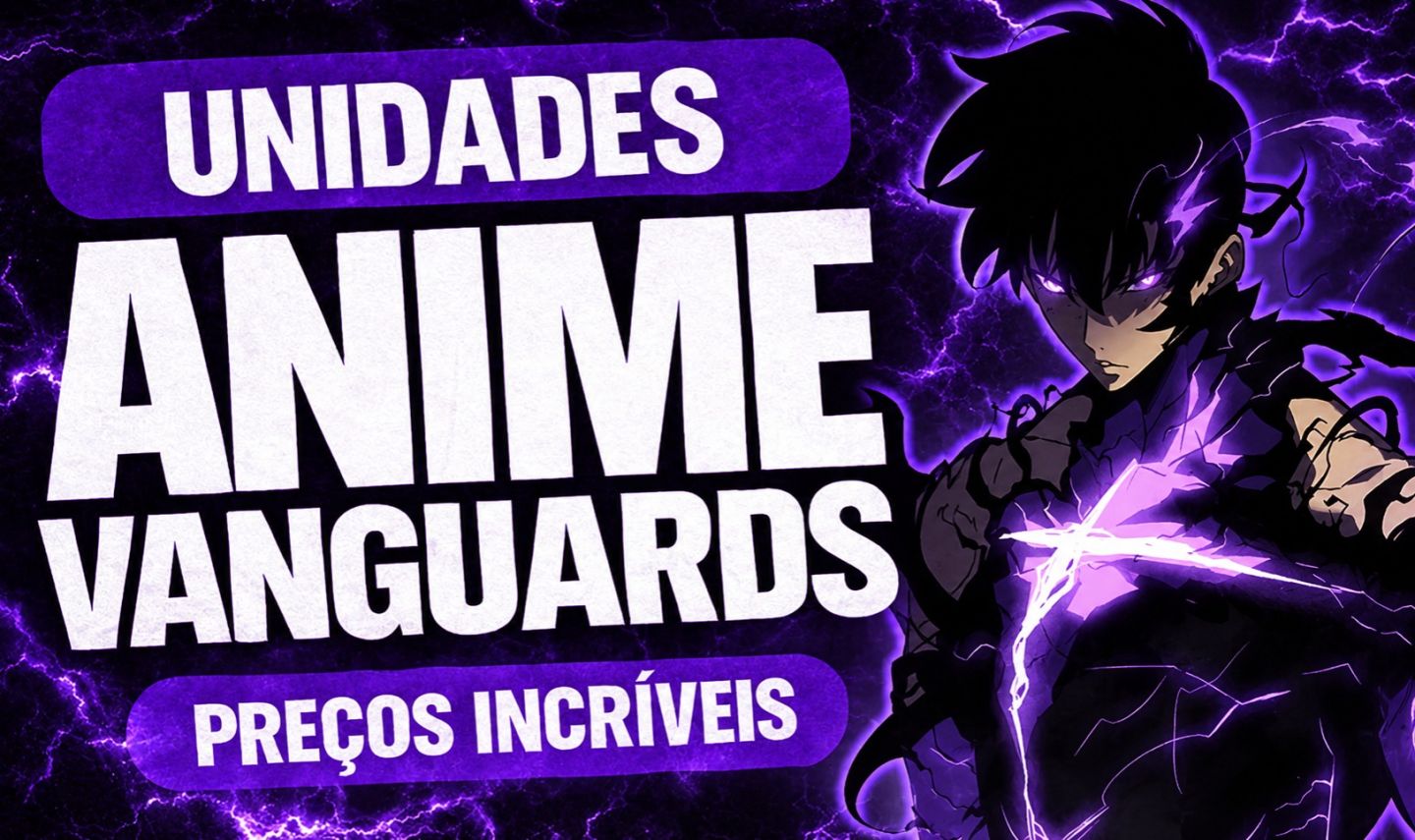 ANIME VANGUARDS UNITS LIMITADAS COM MEMORIA INCLUSA - MELHORES PREÇOS (ROBLOX)