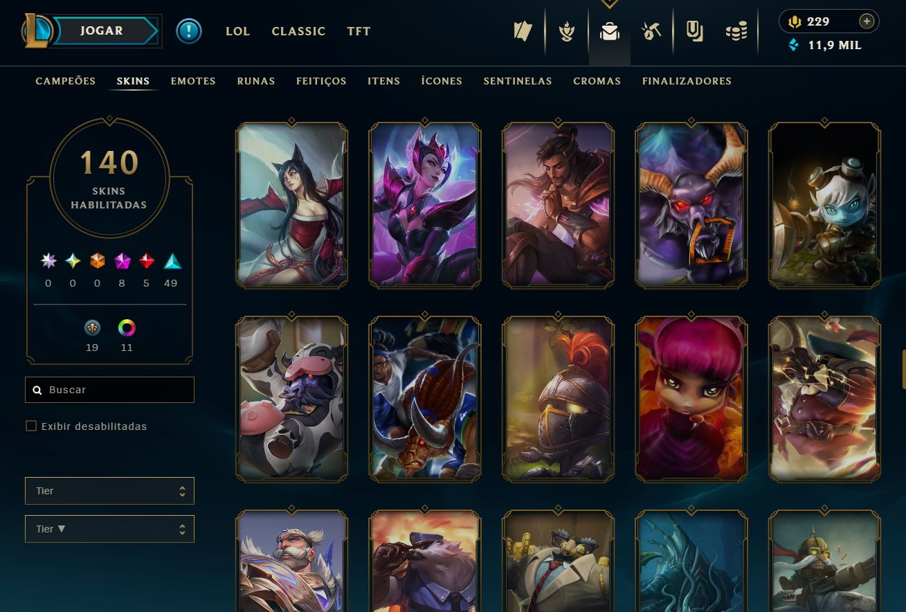 CONTA DE LOL NEO PAX SIVIR