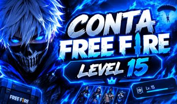 Conta Free Fire Nível 15 | Troca de Nick | +20.000 Ouro