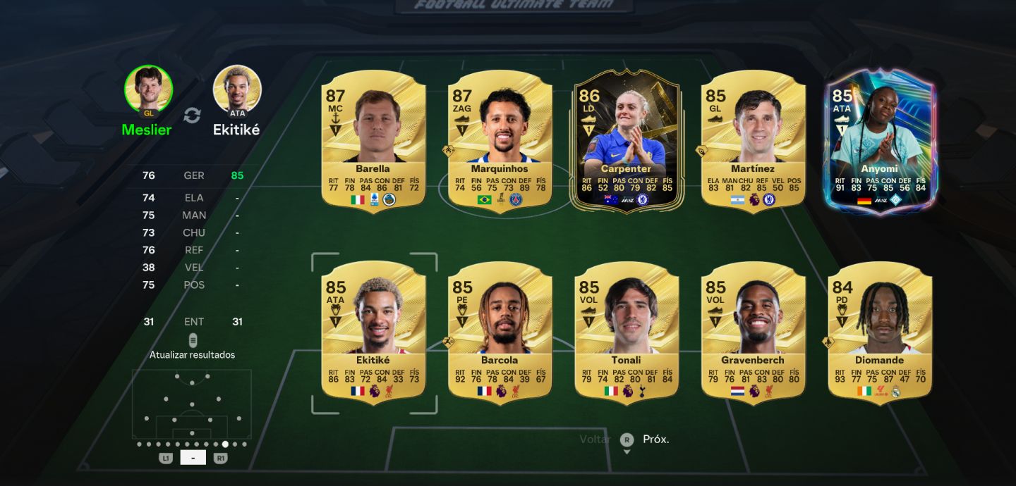 Conta Ea Sports Fc 27 Ultimate Team Pc 800K de Coins Div 3 Time Super Meta