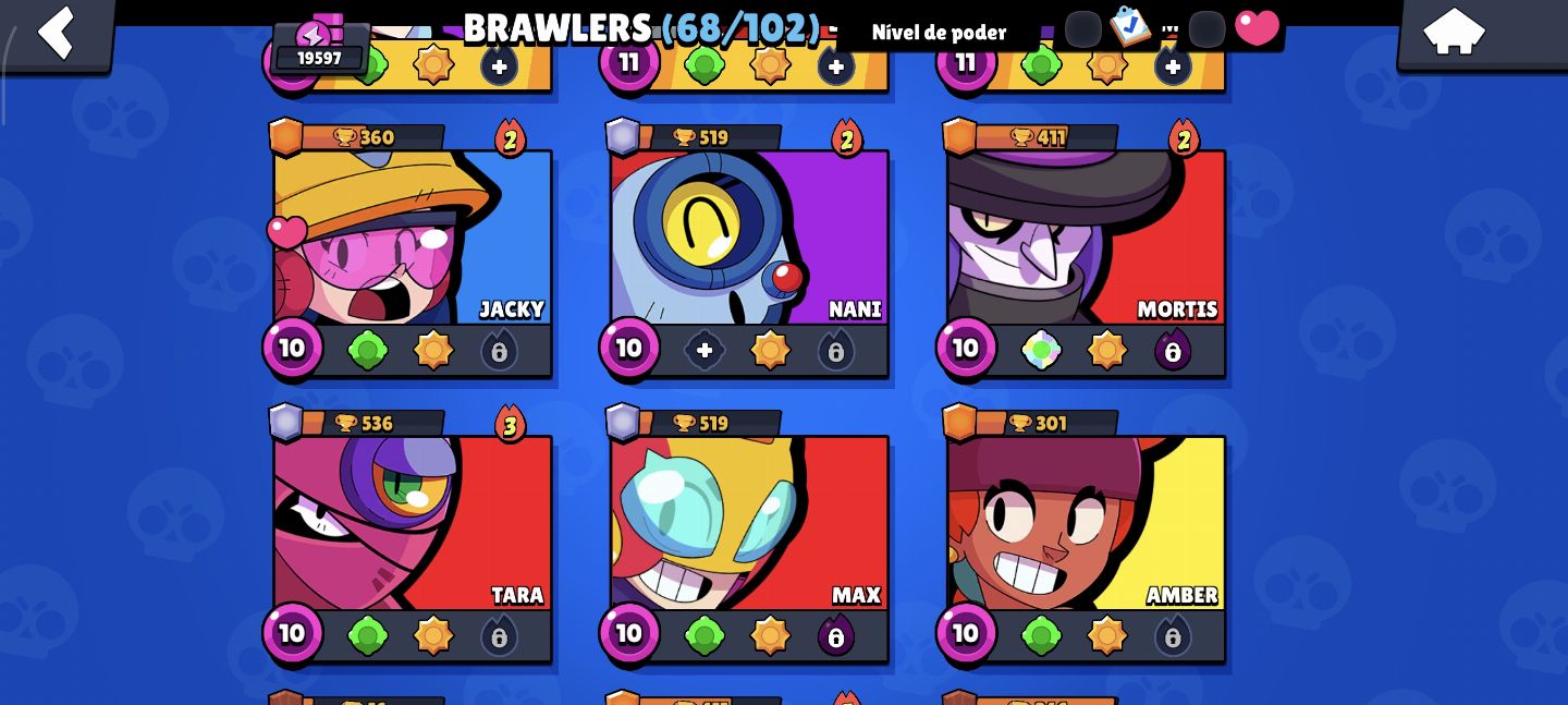 Conta Brwal stars e Clash Royale 24k e 10k troféus!