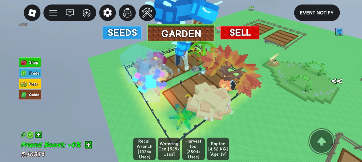Conta Roblox Top - Focada em Grow a Garden