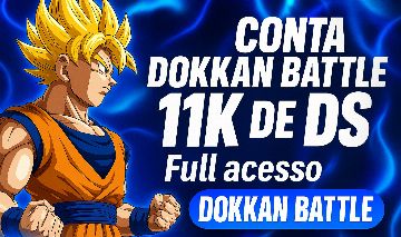 Conta Dokkan Battle Global com +11k de Ds