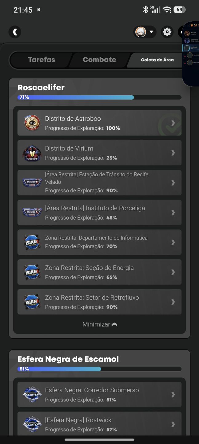 Conta Zenless Zone