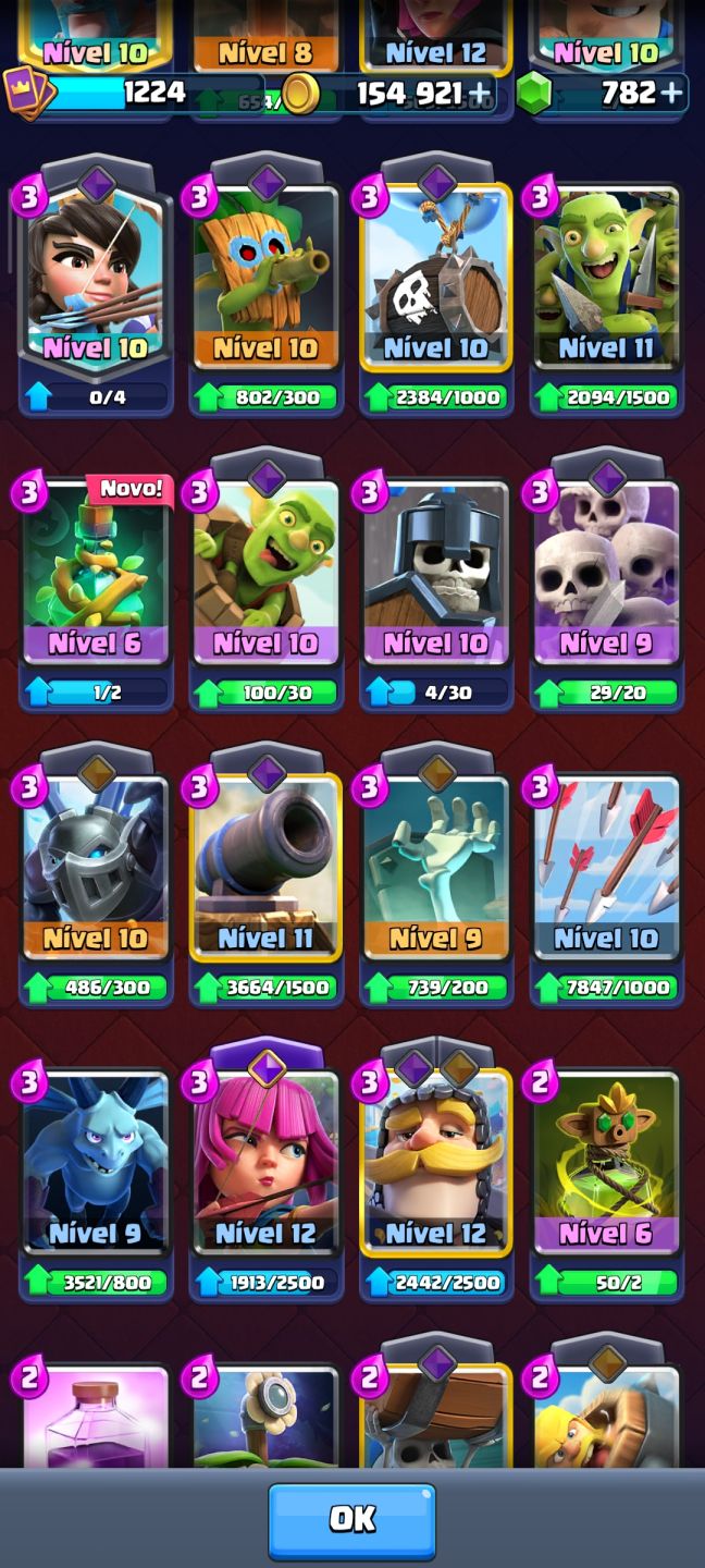Conta rara de clash +10 anos de jogo
