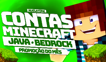 CONTAS MINECRAFT - JAVA + BEDROCK - Minecraft - Contas - GGMAX