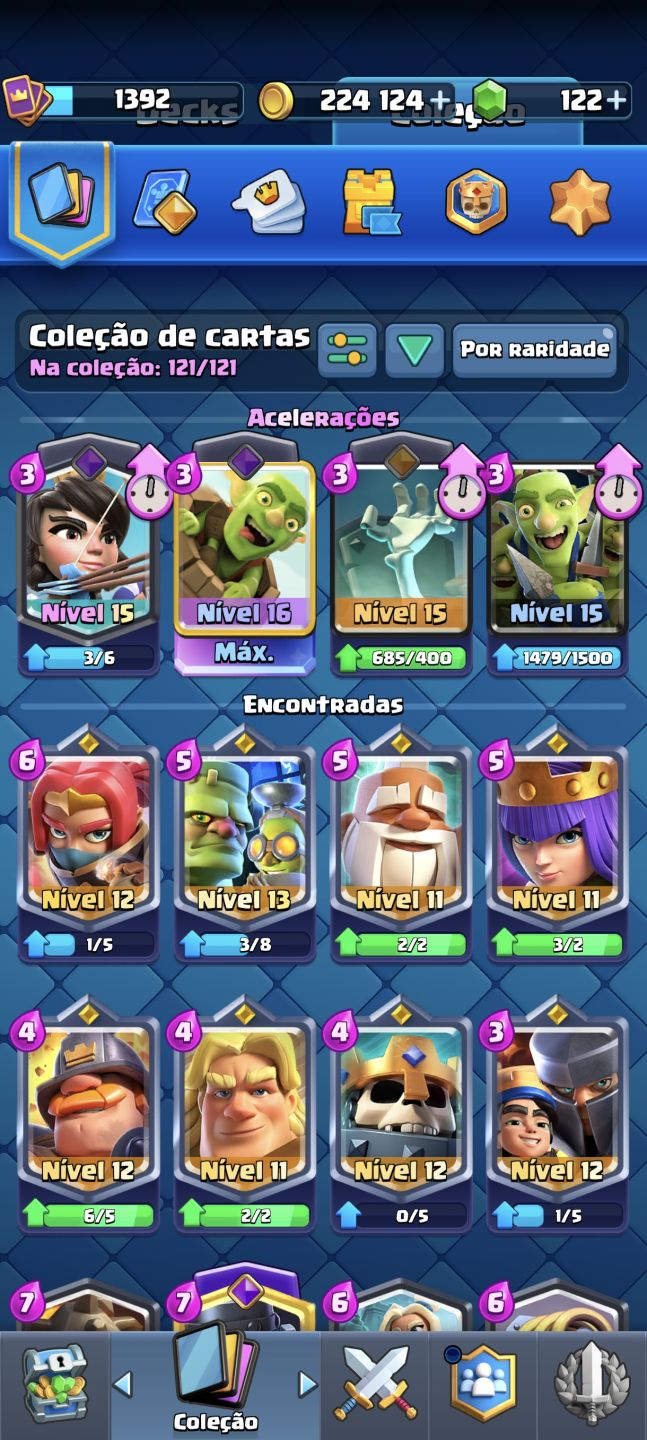 CONTA [CLASH ROYALE] [SUPERCELL ID] [ARENA 25] [10K TROFÉUS]