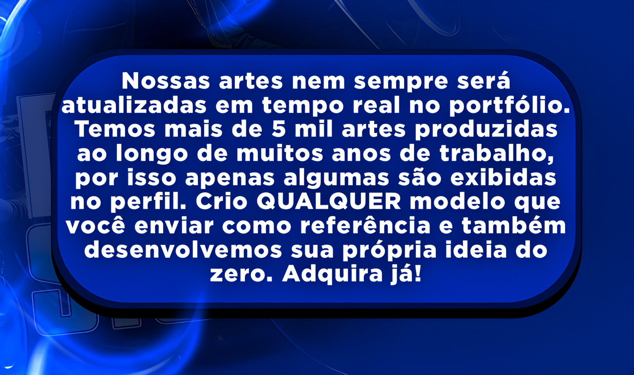 DESIGNER PROFISSIONAL! (CAPAS DE ANÚNCIO, BANNER, LOGO, TABELA, BARRA, ETC)