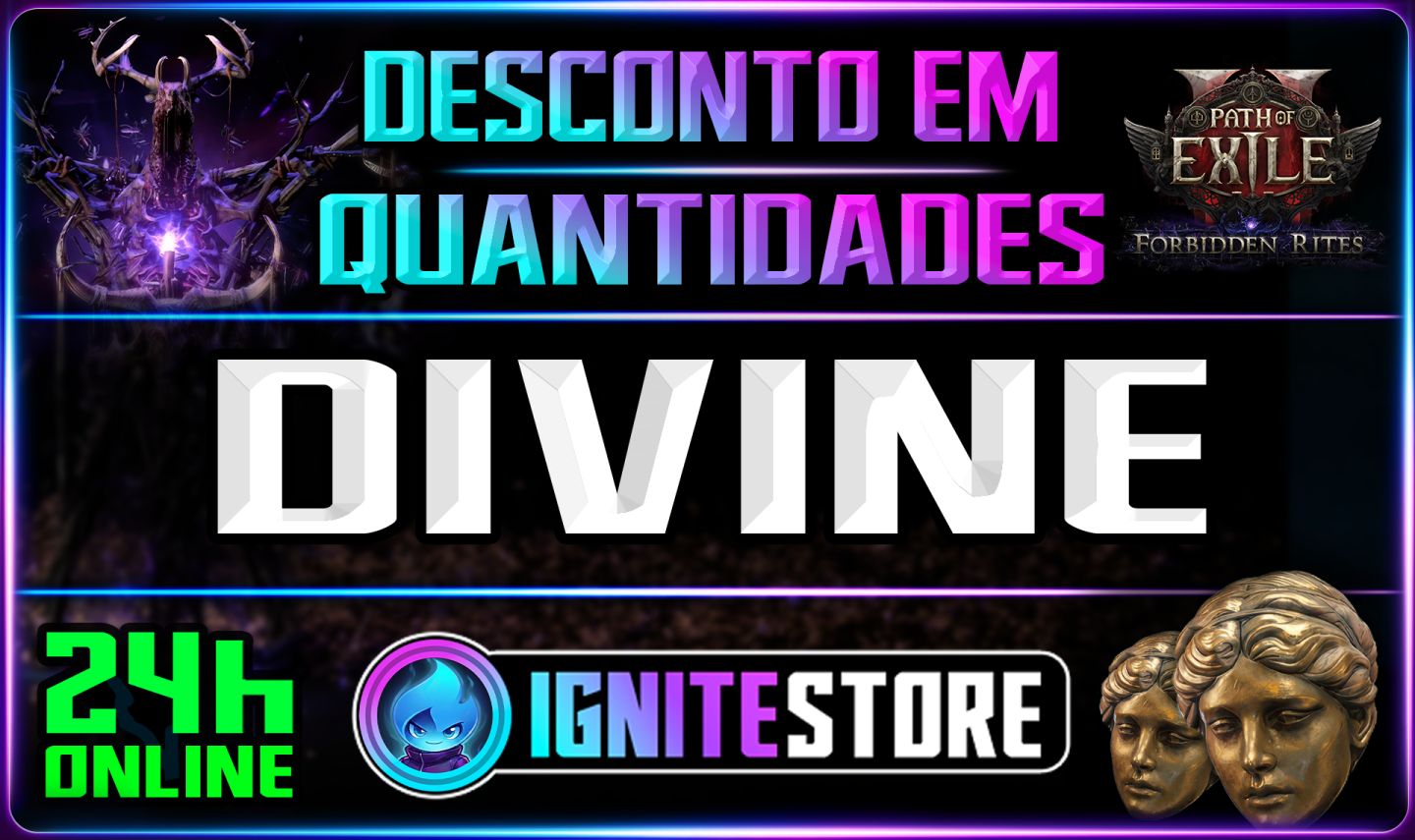 PATH OF EXILE 2/ POE2 / POE 2 DIVINE/ RETURN OF THE ANCIENTS / FORBIDDEN RITES