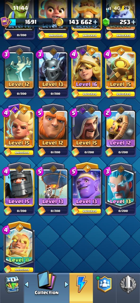 CONTA CLASH ROYALE FULL 12K+ TROFEUS!