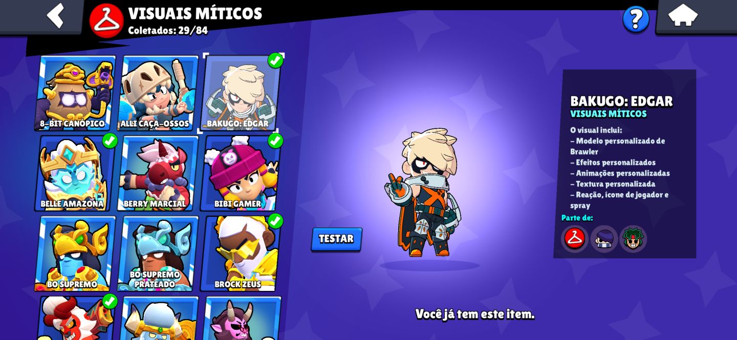 Conta com 116k brawl stars