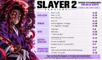 PROJECT SLAYERS 2 SERVIÇOS + BRINDES (TUDO MANUAL SEM RISCO DE BAN)