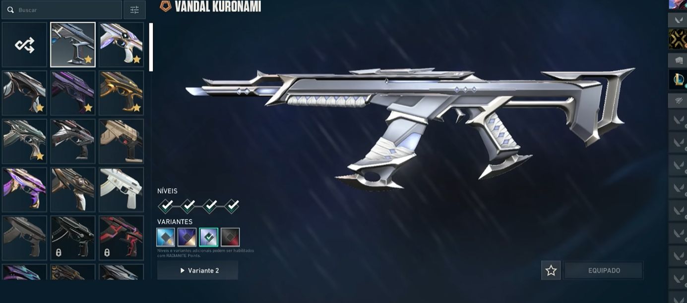 CONTA DE VALORANT COM 77 SKINS - SEM ELO - FULL ACESSO + 85 SKINS NO LOL