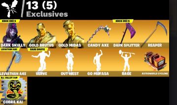 CONTA PREMIUM: DARK SKULLY + 210 SKINS