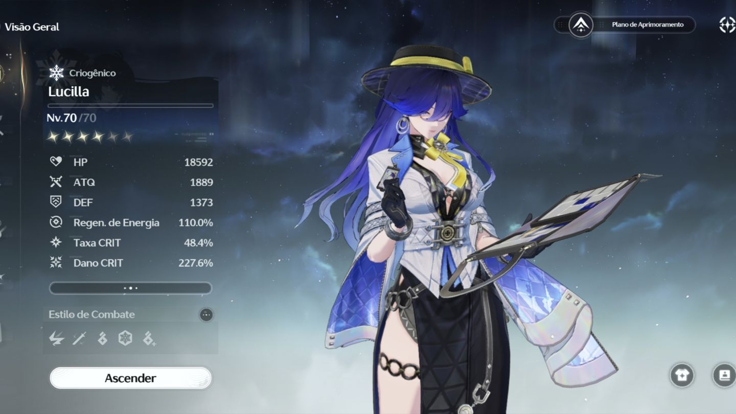 CONTA WUTHERING WAVES LEVEL 55