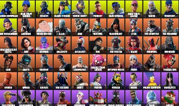 CONTA TRYHARD 191 SKINS/SALVE O MUNDO DE VBUCKS/TWITCH PRIME SKINS/PSN SKINS