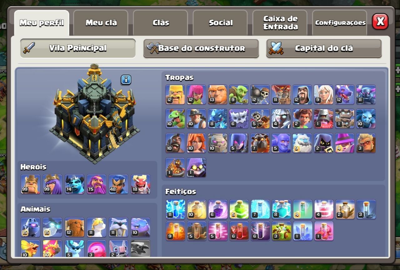Conta Clash Of Clans, Cv 17 Entrego a Conta no E-mail do Comprador.