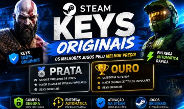 STEAM KEY ALEATÓRIA PRATA | OURO (ENTREGA AUTOMÁTICA)