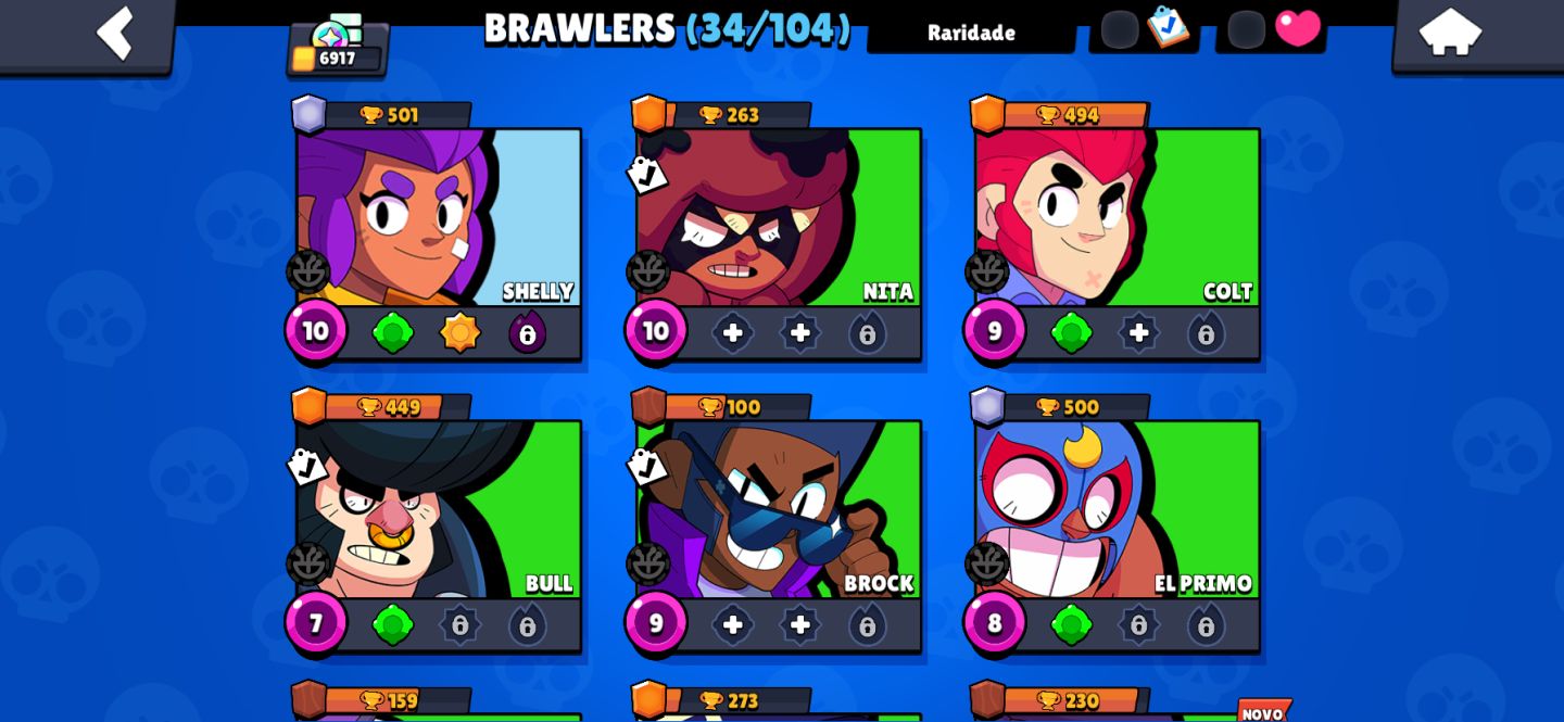 CONTA BRAWL STARS | 6917 TROFÉUS | ENTREGA RÁPIDA