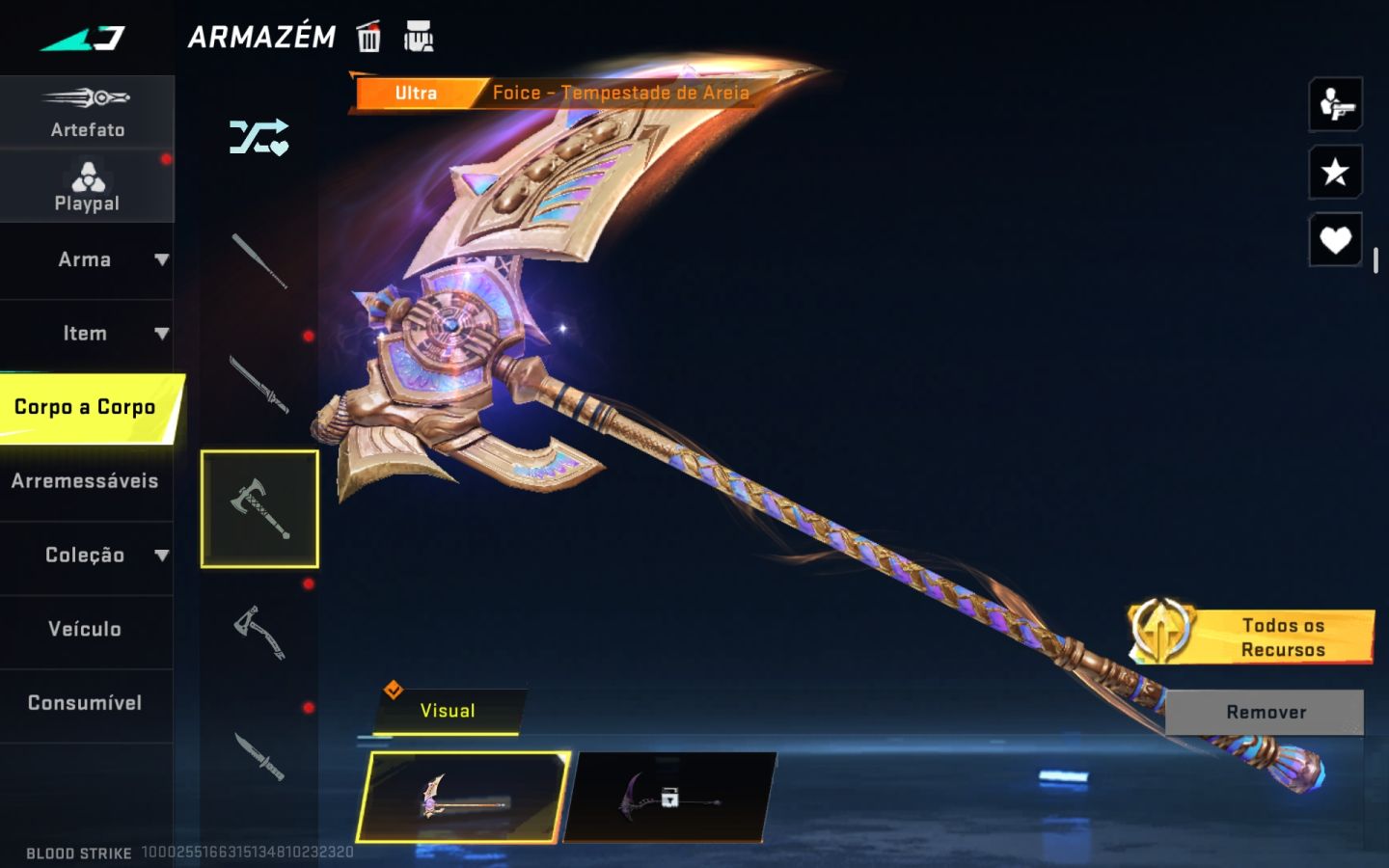 Conta de blood strike/ com skins raras/ pra sair logo