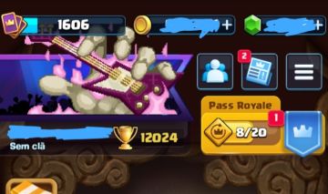 Conta Clash Royale 12024 Troféus