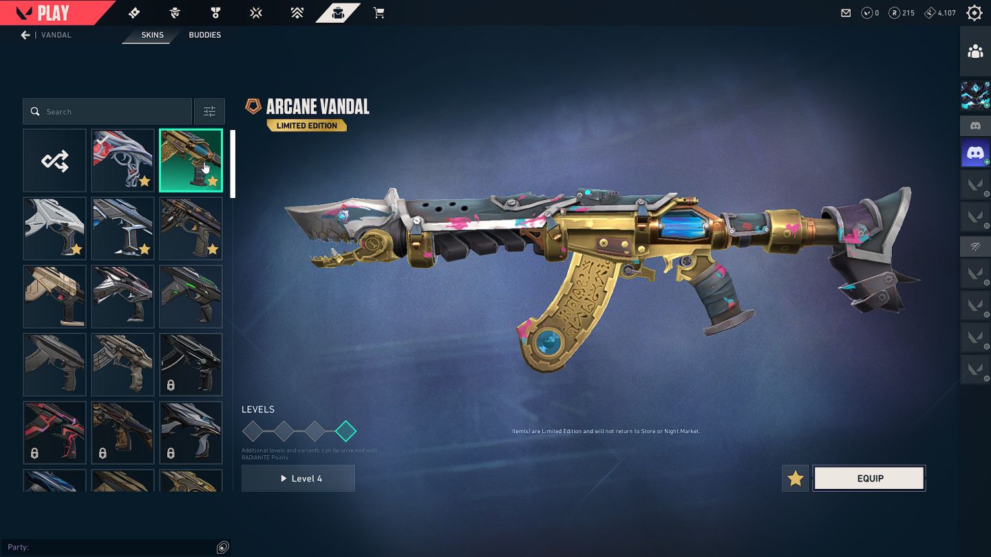 Conta Valorant preludio do caos e karambit sublime