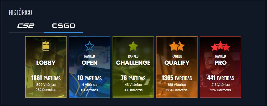 CONTA CS2 - 16 ANOS - +11 MIL HORAS DE CS - 13 MEDALHAS - FACEIT LV 9 - GC LV 20