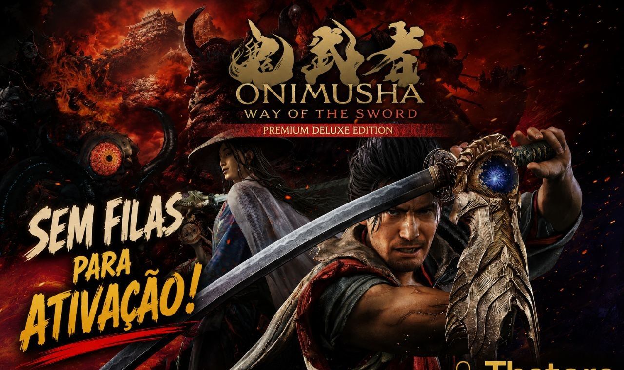 Onimusha: Way of the Sword WotS -JOGOS ATUAIS DA STEAM O MAIS BARATO - OFFLINE