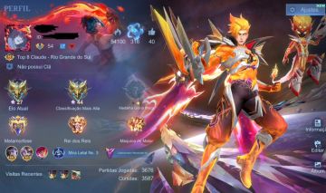 CONTA MOBILE LEGENDS TOP NO PRECINHO