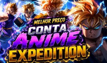 CONTA ANIME EXPEDITION COM 4 UNBOUND (megumi, kenpachi, itachi e Gowther)