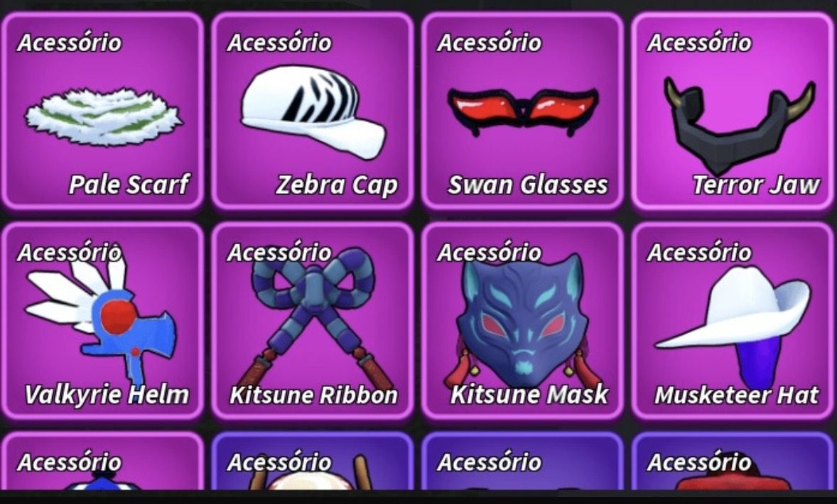 Conta de blox fruit, vanguard, jujutsu infinit, basketball e roube brainrot