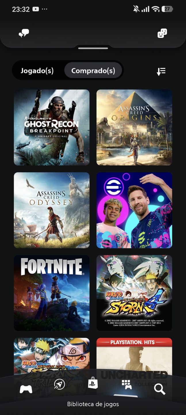 CONTA PSN COM JOGOS