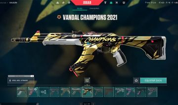 Conta valorant com champios 21 e 26, sheriff arcane, mais de 4k gastos