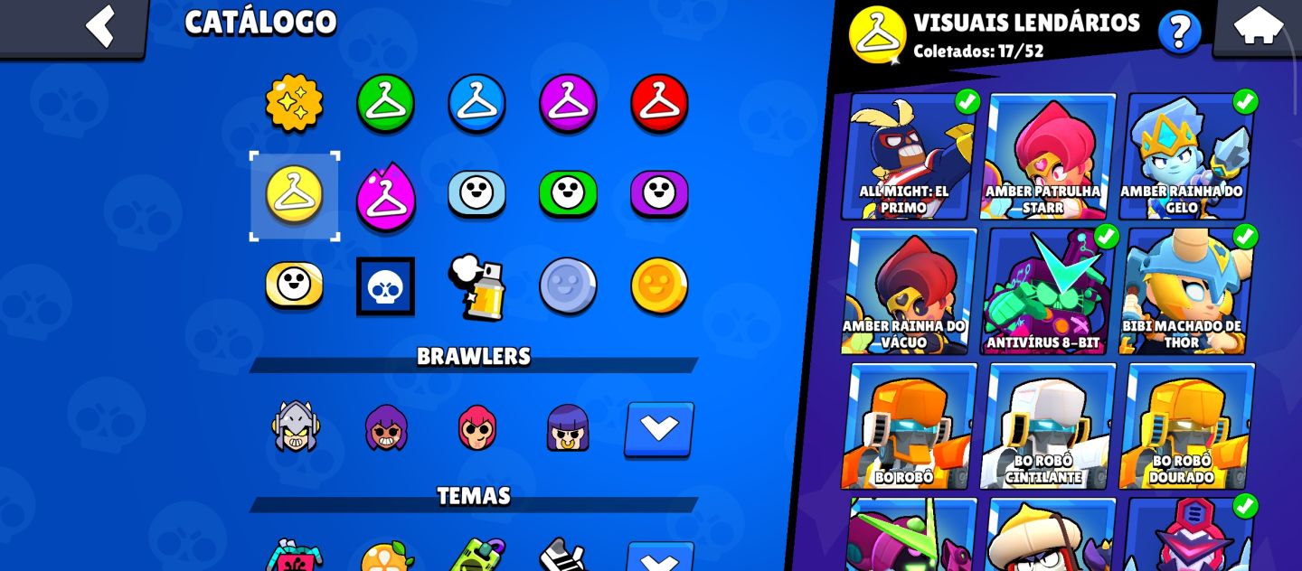 Conta de Brawl stars