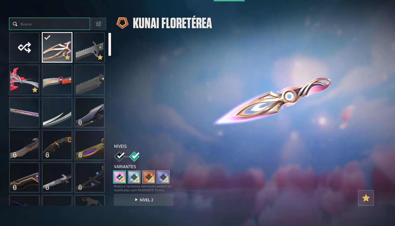 VALORANT / MUITAS SKINS / MAIS DE 1000REAIS GASTOS / OURO 2 ATUALMENTE